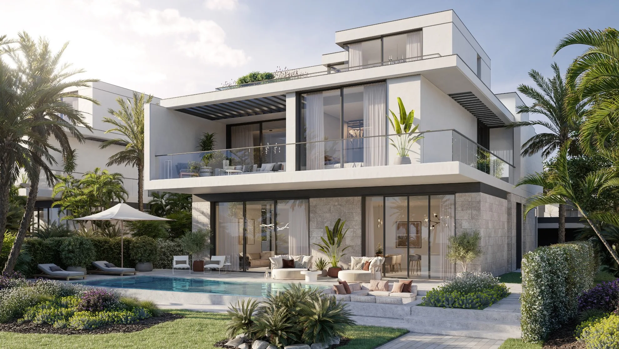 Rooftop living at Lunaya