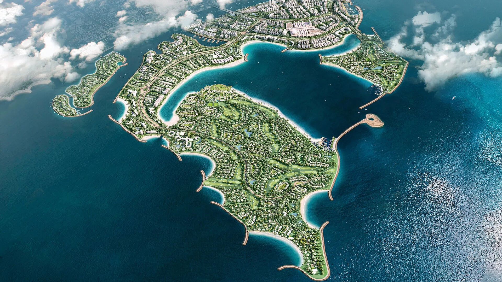 Delivered landscape at Al Barari, shown as previous work by the developer