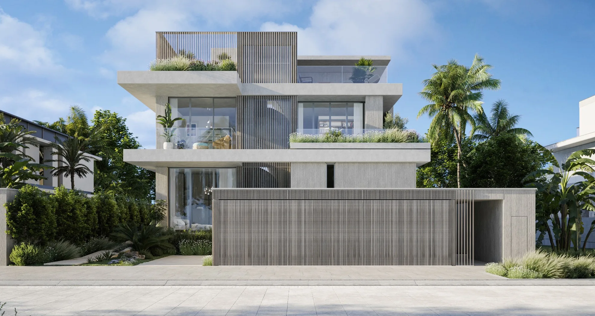 Lunaya's villa collection beside a lagoon
